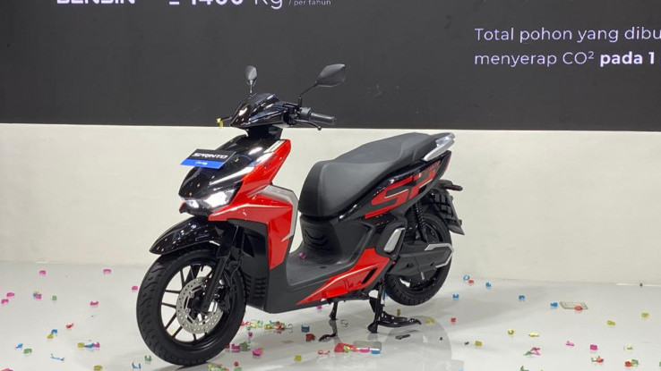  eMotor Sprinto Dibanderol Rp22,5 Juta, Jarak Tempuh 110 Kilometer