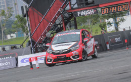 Canya Prasetyo Raih Podium di Kejurnas Slalom Autokhana Putaran Kelima