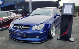 Mercedes-Benz CLK 240 Tampil Mewah Dengan Pelek Monoblock