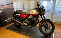 Intip Detail dan Galeri Foto Moto Guzzi V7 Stone Corsa di Indonesia