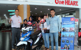 DAM Serahkan Hadiah Pesta BeAT 10 Juta Kepada 231 Pemenang Asal Jawa Barat