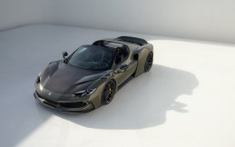 Novitec Rombak Ferrari 296 GTS N-Largo, Body Kit Lebar dan Peningkatan Tenaga