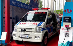 DFSK Gelora E Diubah Fungsinya Menjadi Ambulans