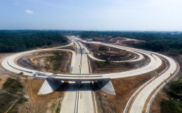Sisa 2 Seksi, Tol Balikpapan - Samarinda Ditargetkan Selesai 2021