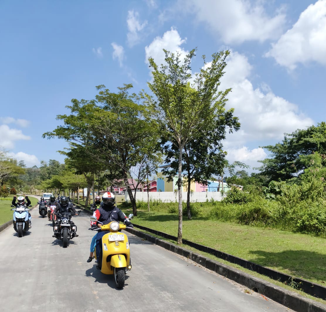 Muslim Bikers Indonesia Tangerang Gelar Ride Itikaf di Lebak