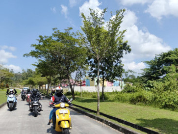 Muslim Bikers Indonesia Tangerang Gelar Ride Itikaf di Lebak