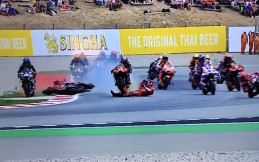 Ducati Buka Suara Soal Kecelakaan Francesco Bagnaia di MotoGP Catalunya 2023