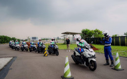 Puluhan Remaja Duta Safety Riding Dilatih Astra Honda Motor Agar Lebih Matang