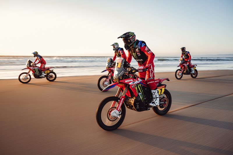 Gunakan CRF450 Rally, Monster Energy Honda Siap Hadapi Reli Dakar 2023