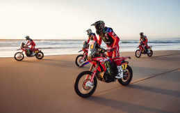 Gunakan CRF450 Rally, Monster Energy Honda Siap Hadapi Reli Dakar 2023