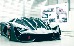 Keren... Lamborghini Terzo Millennio Dapat Memperbaiki Sendiri Kerusakan Bodinya 