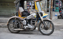 Sejarah Bentor BSA, Alat Transportasi Bekas Motor Perang