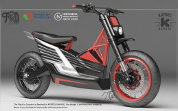 Begini Detail Custom Skutik Listrik Giveaway di IMX 2020