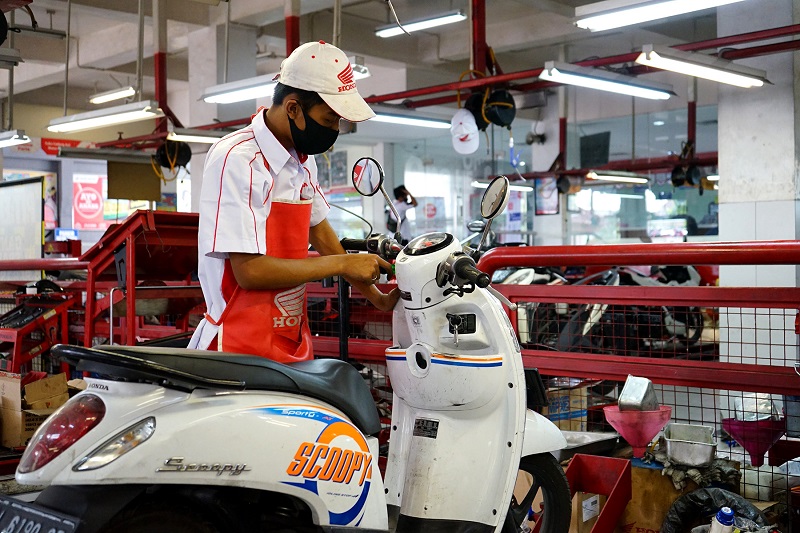 Rayakan Kemerdekaan, Astra Honda Motor Sumbang 1.000 Paket ke Veteran Perang