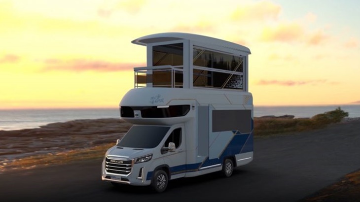 Maxus V90, Mobil Keluarga Seperti Sebuah Villa