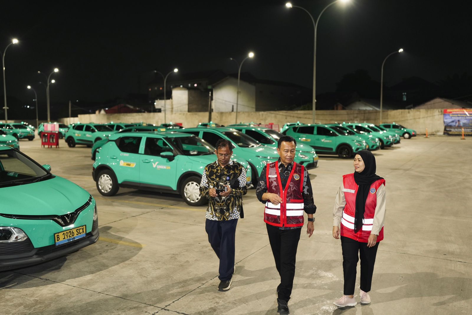 Cek Kelaikan Armada, Kemenhub Sidak Pool Taksi Green SM Pasca Kecelakaan Kereta