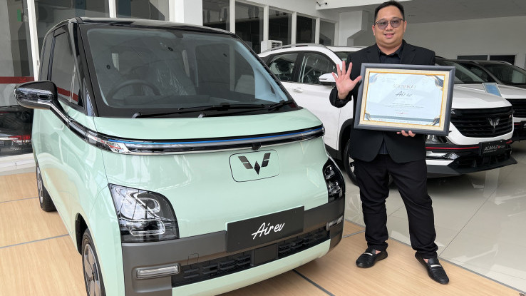 Wuling Air ev Raih Penghargaan  Best User Friendly Electric Car