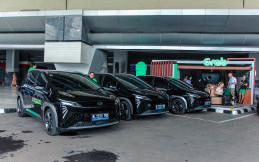 Aion Y Plus Resmi Jadi Taksi Online Premium di Bandara Soeta