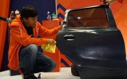 Supaya Mobil Selalu Mengkilap, Ini Tipsnya dari Shopee saat Telkomsel IIMS 2019