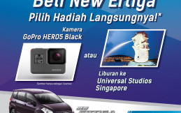 Beli Suzuki New Ertiga Sekarang, Dapatkan Hadiah Paket Liburan dan Kamera GoPro