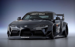 Begini Jika Liberty Walk Buat Body Kit Untuk Toyota Supra