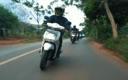 Sisir Kalimantan, Yamaha Ajak Touring Pakai Freego dan Mio M3