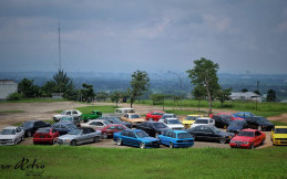Euro Retro Enthusiast Gelar Konvoi Bareng ke Kota Hujan