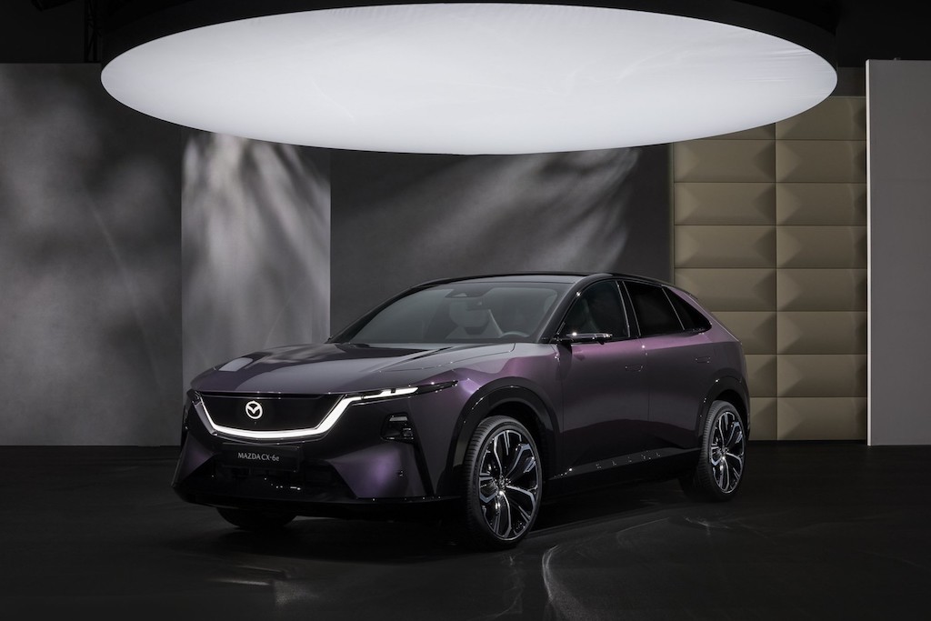 Mazda CX-6e, SUV Listrik Berfilosofi Desain 