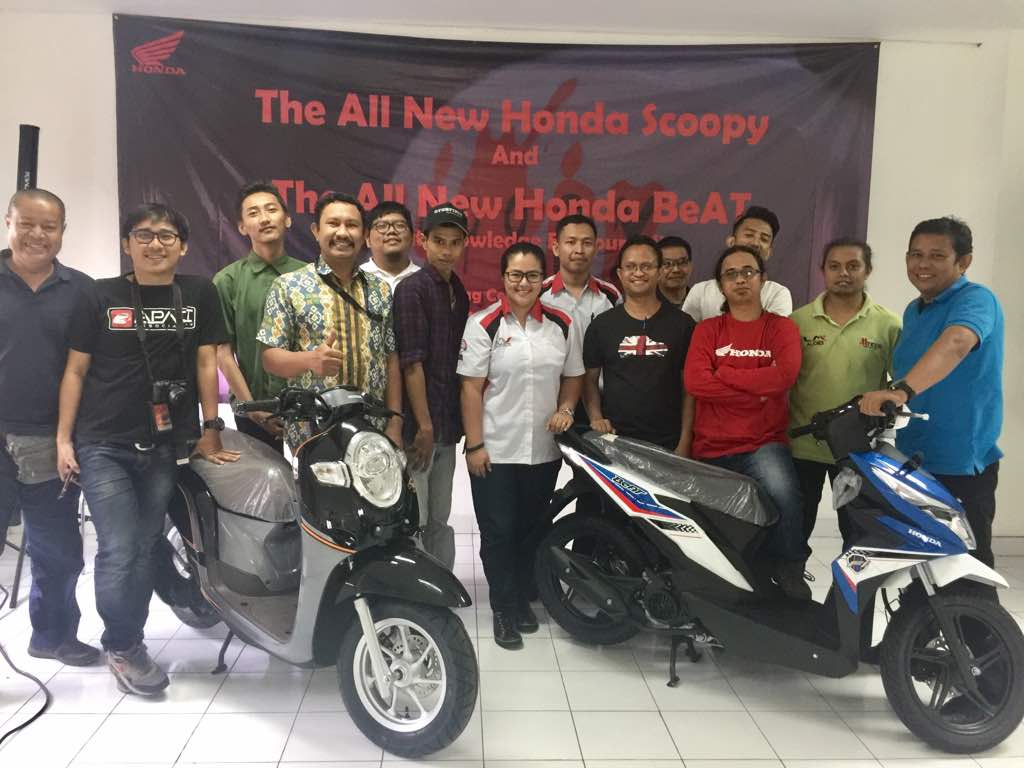 Wahana Honda Ajak Rekan Media Kenal Lebih Dalam Scoopy Dan BeAT