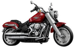 Lego Buat Miniatur Harley-Davidson Fat Boy