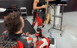 Adaptasi Cuaca Panas Sepang, Para Pembalap VR46 Jalani Uji Coba Motor di Sirkuit Mandalika