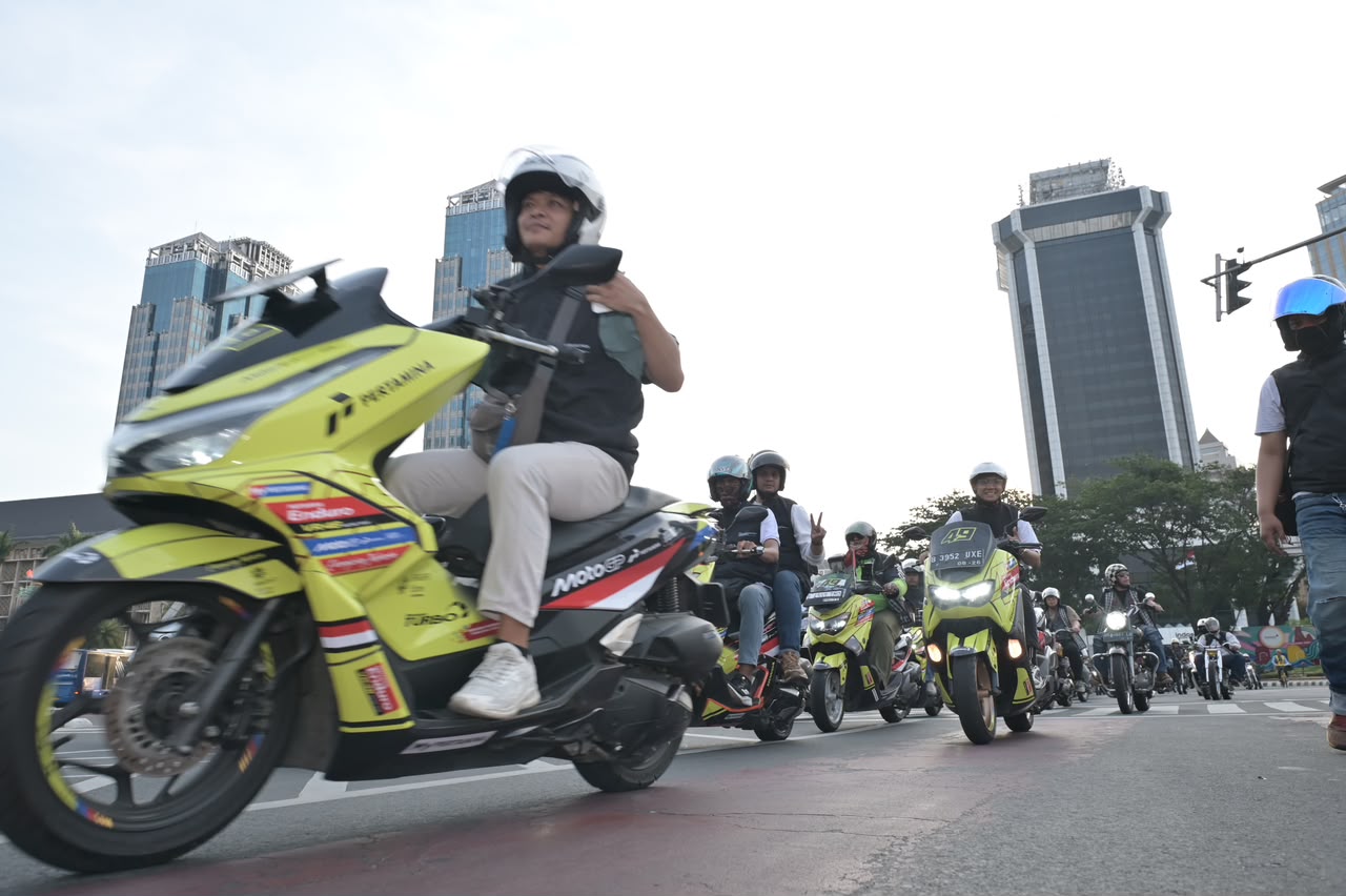 Pertamina Adakan Nonton Bareng MotoGP San Marino di Jakarta