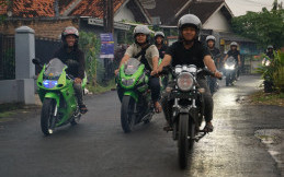 Moride Jadi Ajang Silaturahmi Komunitas Motor Lampung