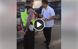 Video Pejabat Kota Palu Menolak Ditilang