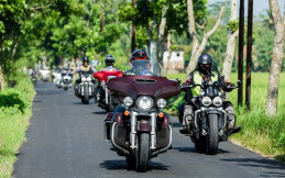 Rayakan Hari Jadi Ke-3, Parma Riders Community Touring Jakarta - Bali Sambil Baksos