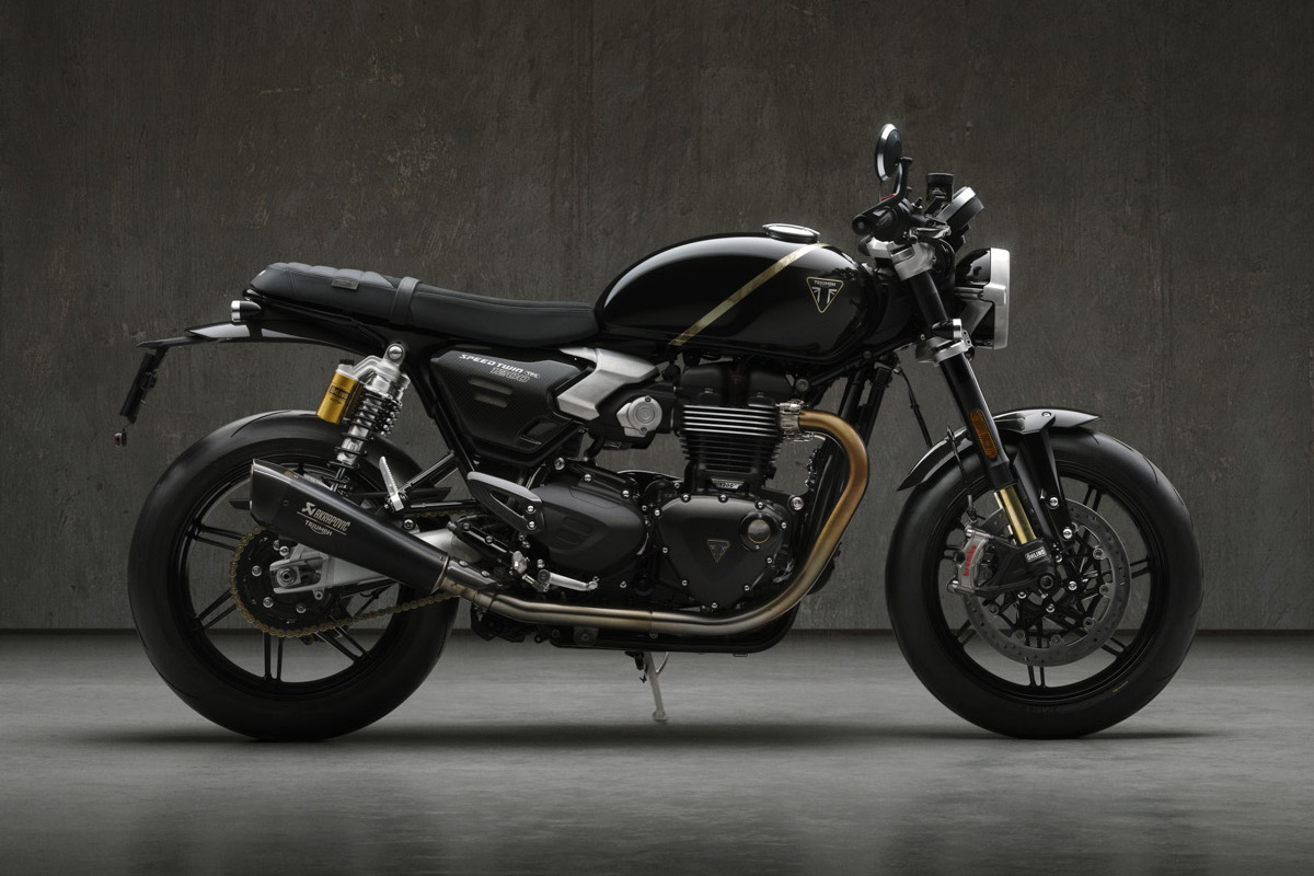 buat 5 keistimewaan dari Triumph Speed Twin 1200 TFC 