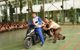 Honda Latih Safety Riding Para Atlet Muda