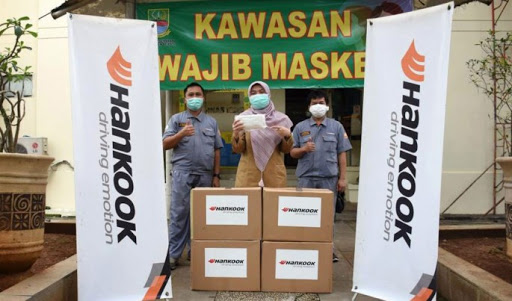 Lindungi Tenaga Medis dari Corona, Hankook Berikan Masker di Jakarta dan Cikarang