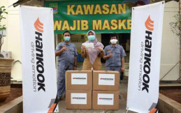 Lindungi Tenaga Medis dari Corona, Hankook Berikan Masker di Jakarta dan Cikarang